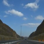 The colorful mountains will tempt even a die-hard atheist to confess there IS a Divine hand behind their creation. — at Quriyat, Oman.